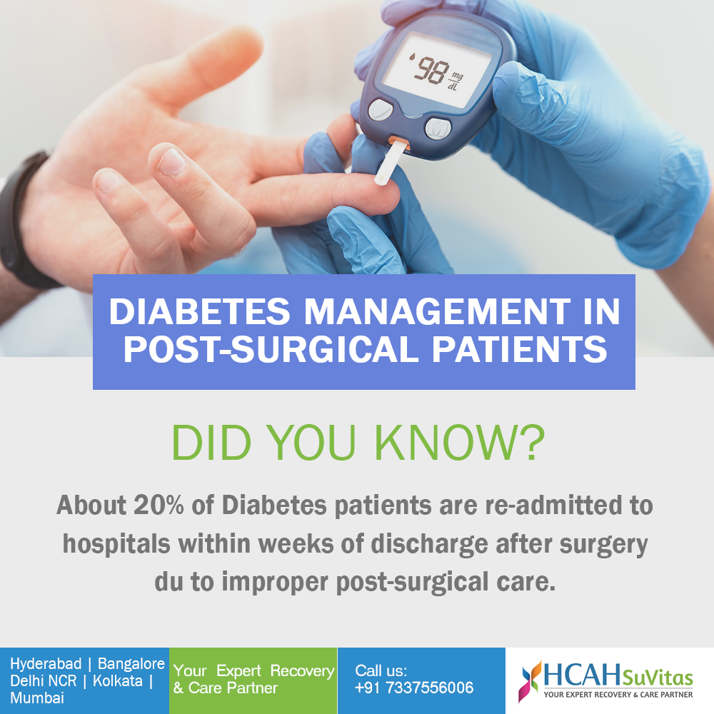 diabetes management post surgery